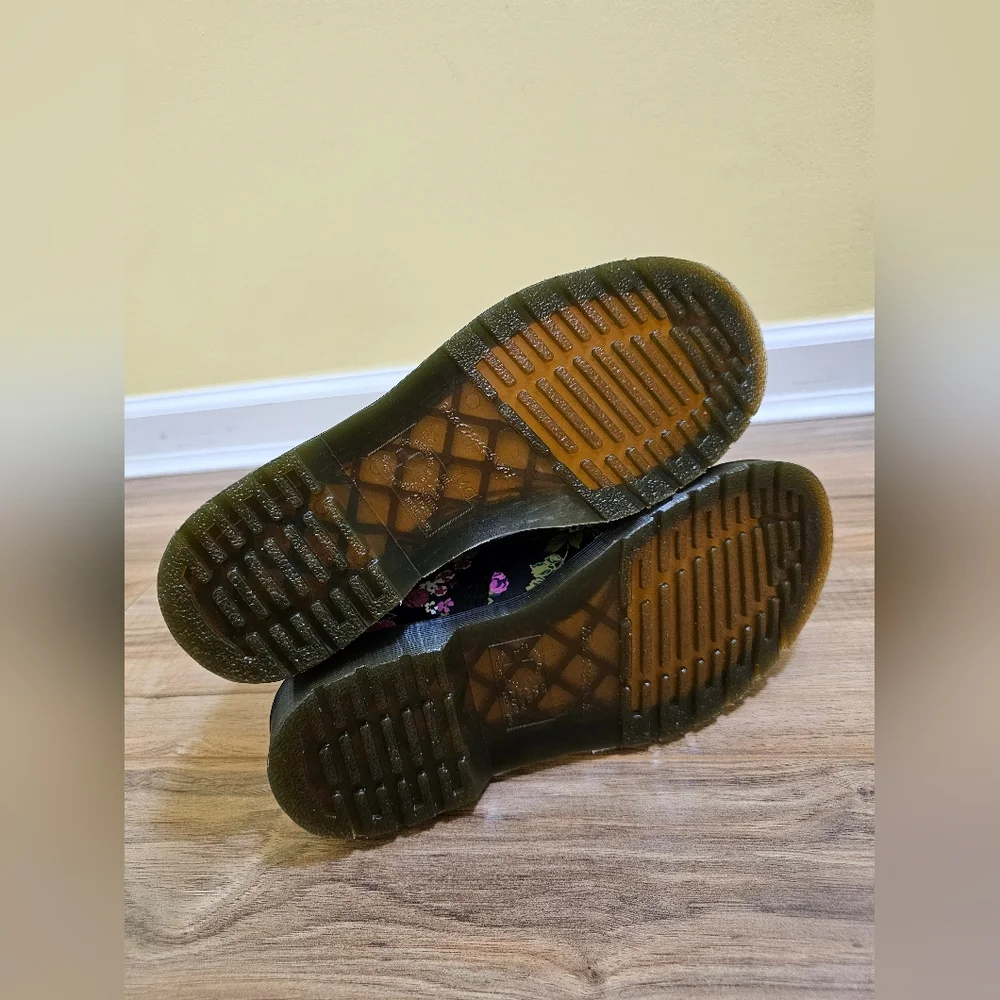 🌸DR. MARTENS 1460 PASCAL WOMEN'S VINTAGE FLORAL LEATHER LACE-UP BOOTS - Picture 7 of 10